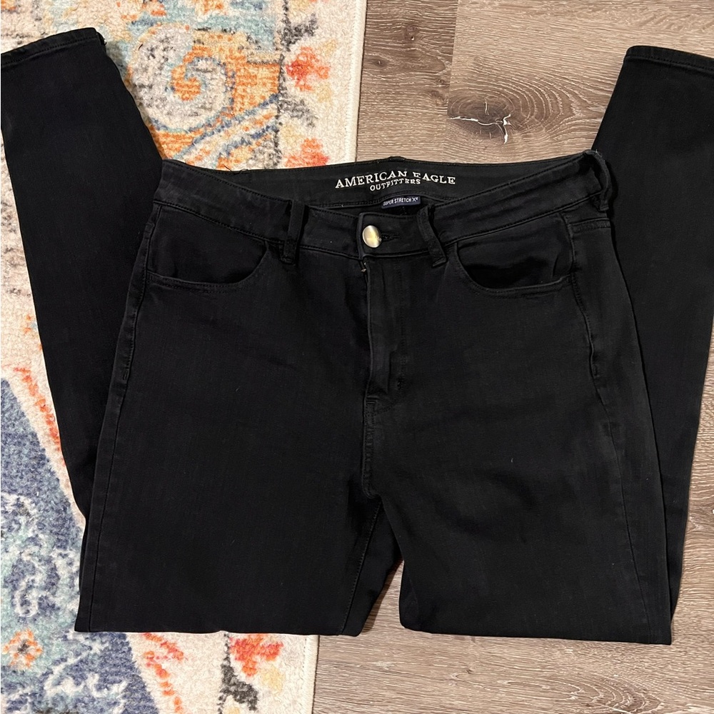 American Eagle Black Skinny Jeans